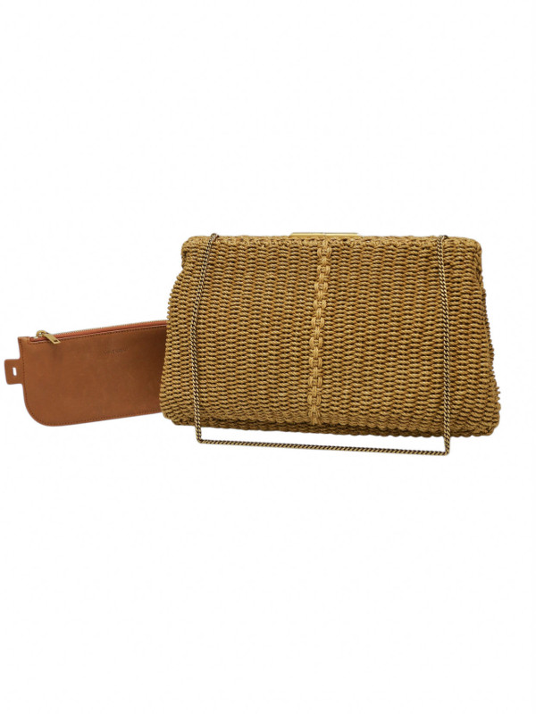 Sac YVES SAINT LAURENT cordage naturel
