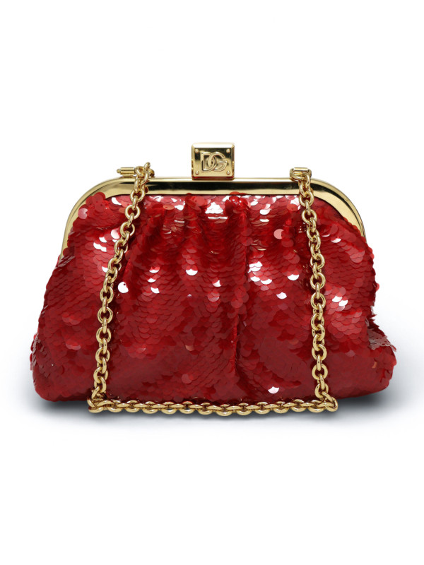 Sac du soir D&G sequins rouges