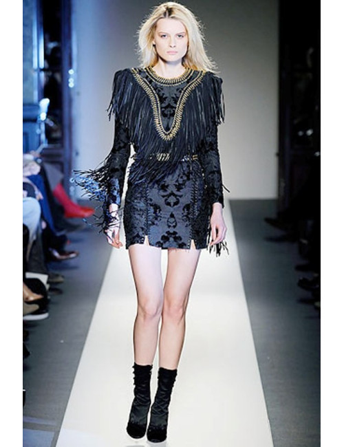 robe BALMAIN noire  t38