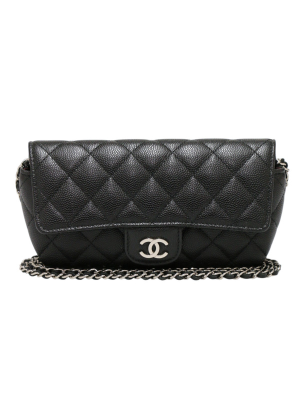 Mini sac Chanel cuir caviar