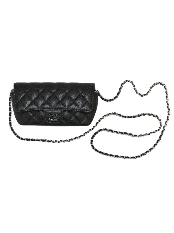 Mini sac Chanel cuir caviar