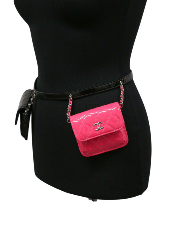 Ceinture In Love Chanel cuir verni