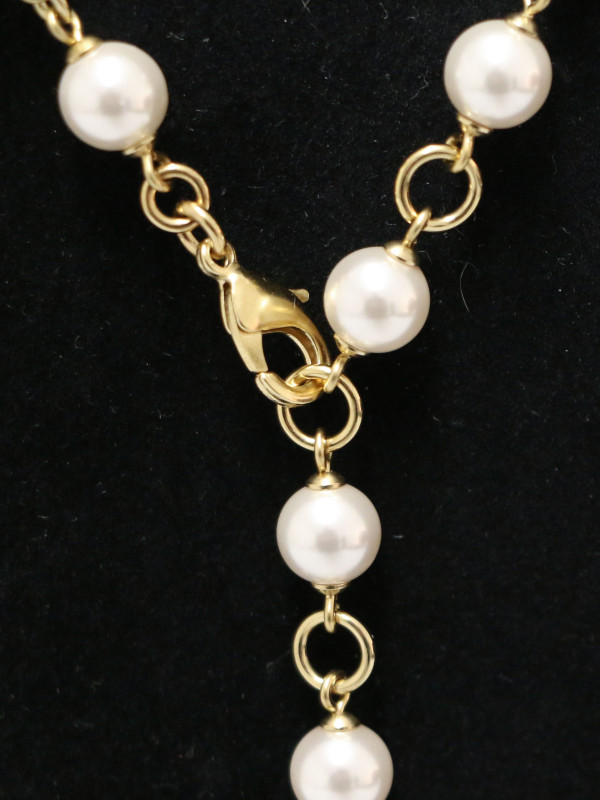 2024 Sautoir Chanel perles boule à facettes