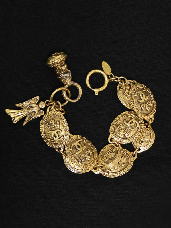 Vintage bracelet Chanel médaillons