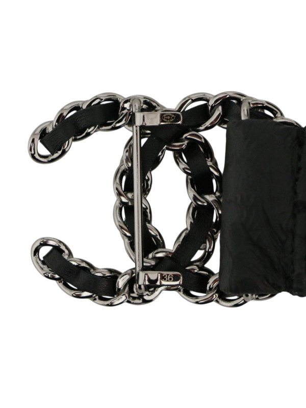 Ceinture Chanel cuir 2019 T36