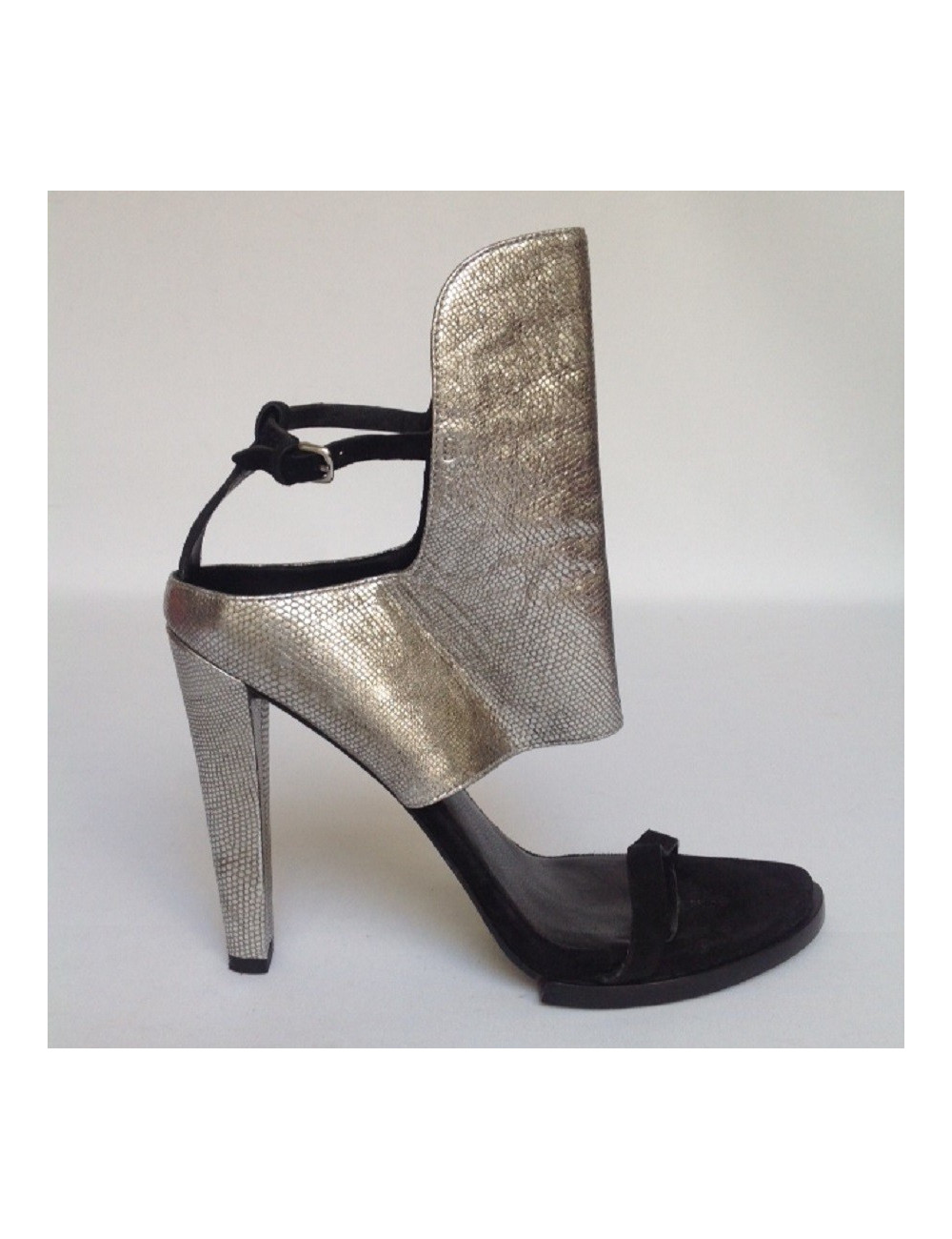 Sandales hautes  argentées ALEXANDER WANG T38,5