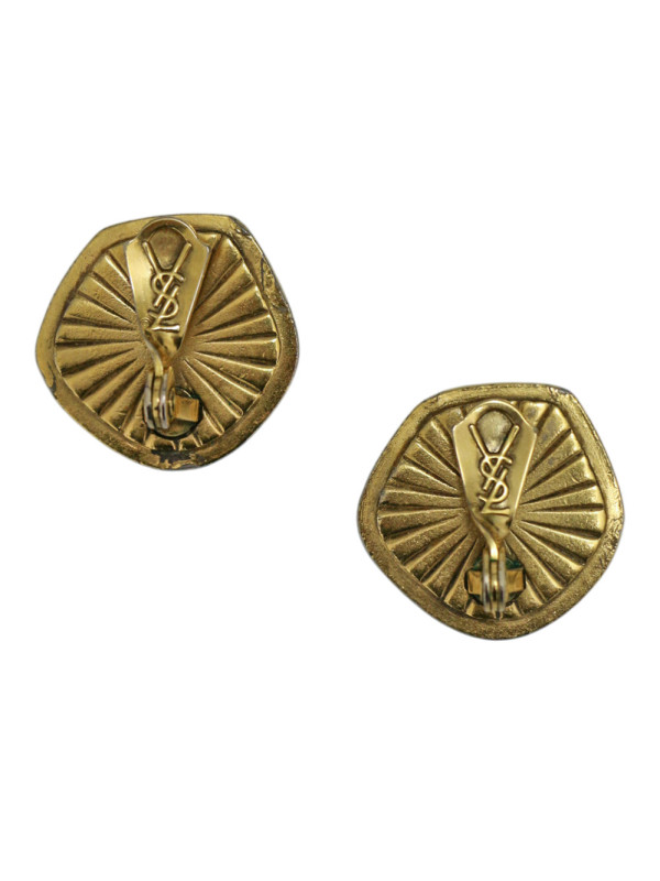 Clips YSL centre résine noire