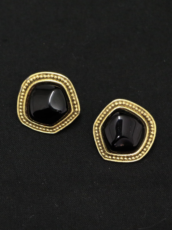 Clips YSL centre résine noire