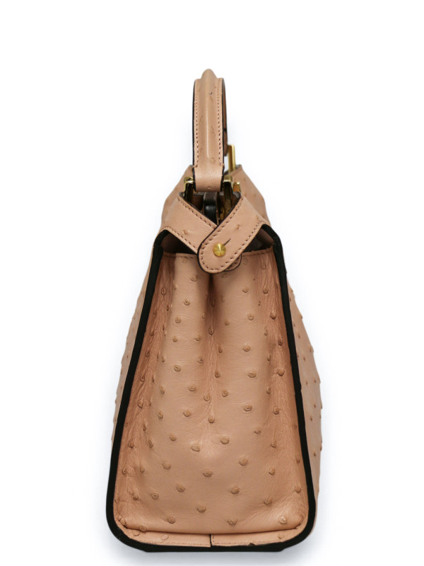 Peekaboo IseeU Fendi autruche beige rosé