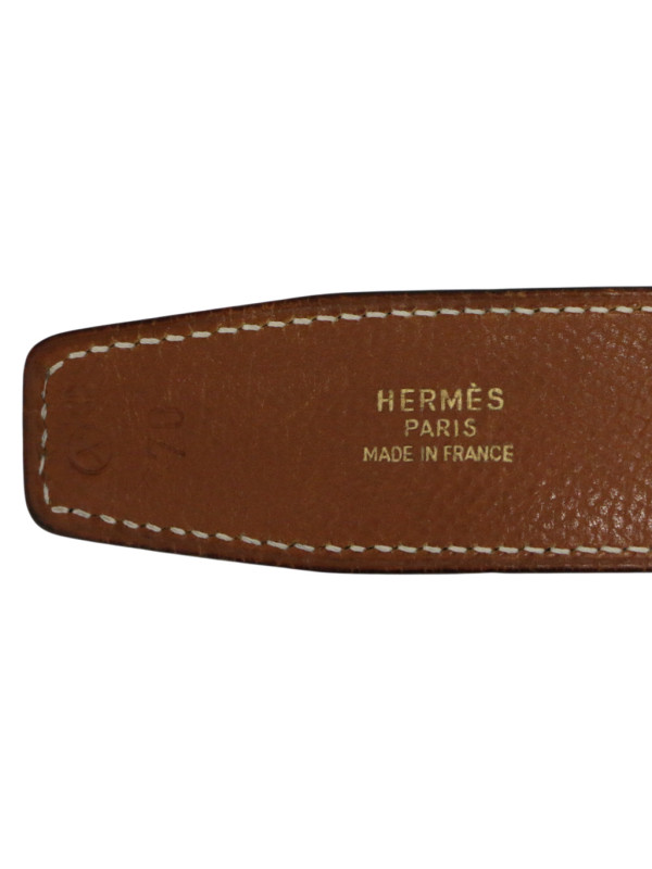 Ceinture Hermès réversible 2