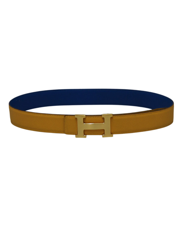 ceinture HERMES bicolore