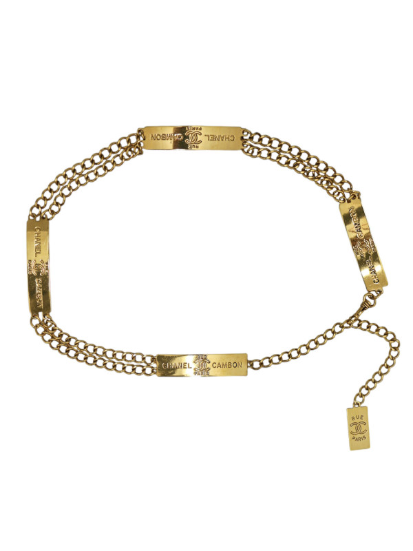 Ceinture CHANEL "rue Cambon Paris"