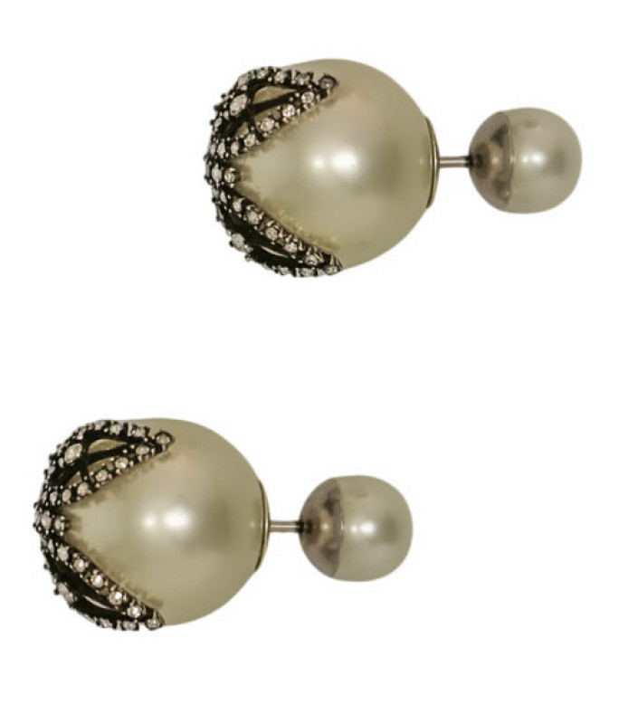 Tribales Dior nacrées strass