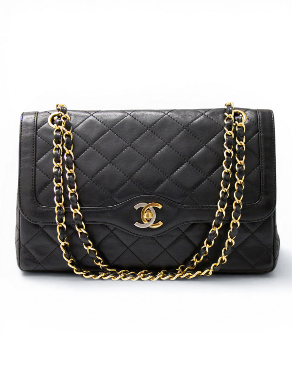 Sac Chanel Couture matelassé noir