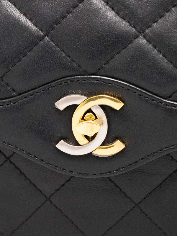 Sac Chanel Couture matelassé noir