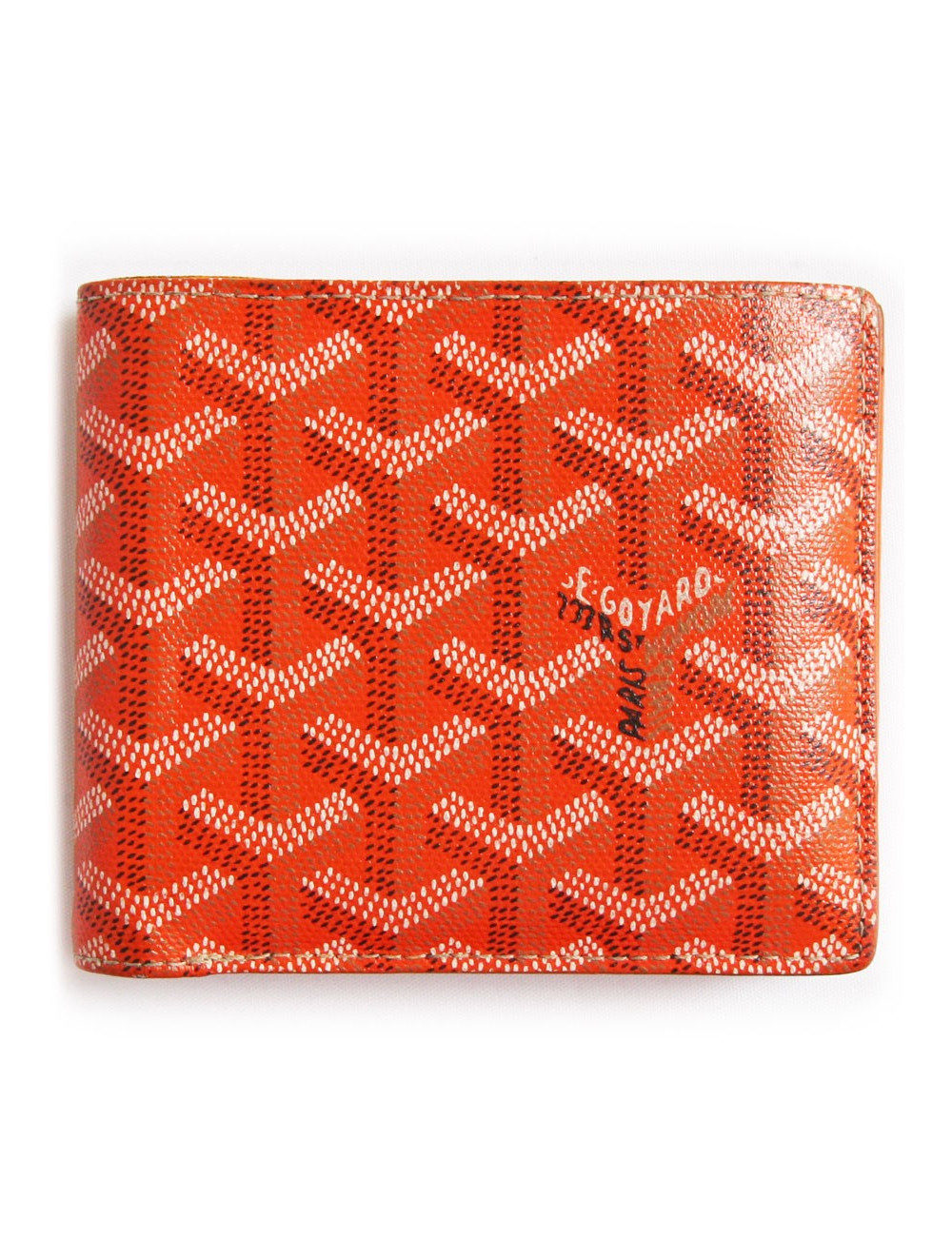 Portefeuille modèle 'Saint Florentin' GOYARD orange