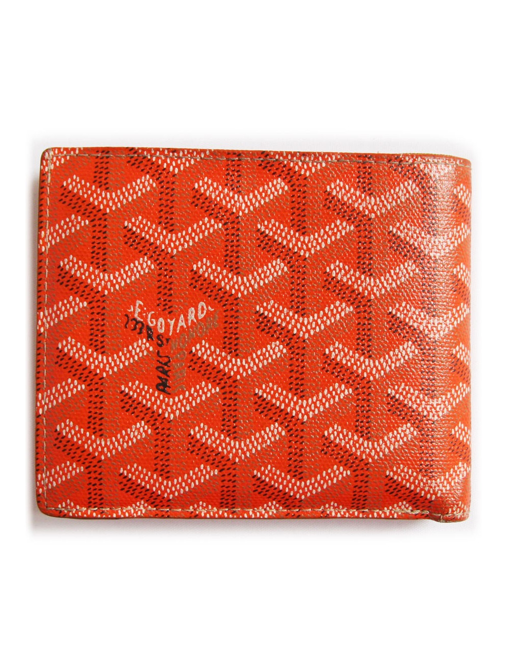 Portefeuille modèle 'Saint Florentin' GOYARD orange
