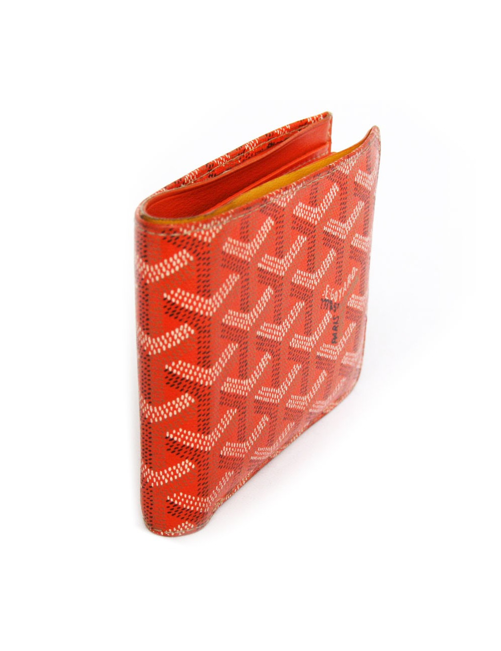 Portefeuille modèle 'Saint Florentin' GOYARD orange