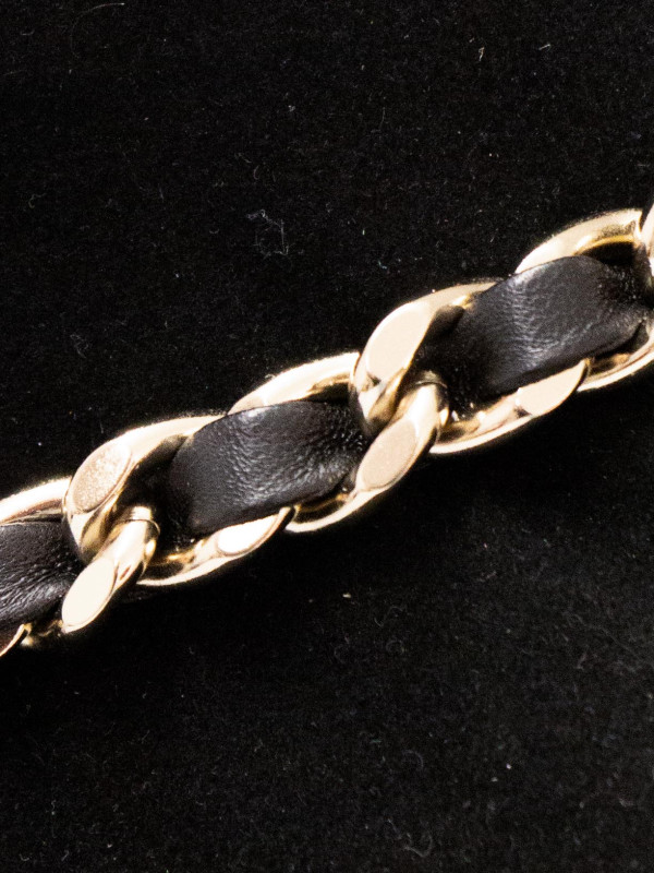 Collier Ras-de-Cou Chanel Chaîne Dorée