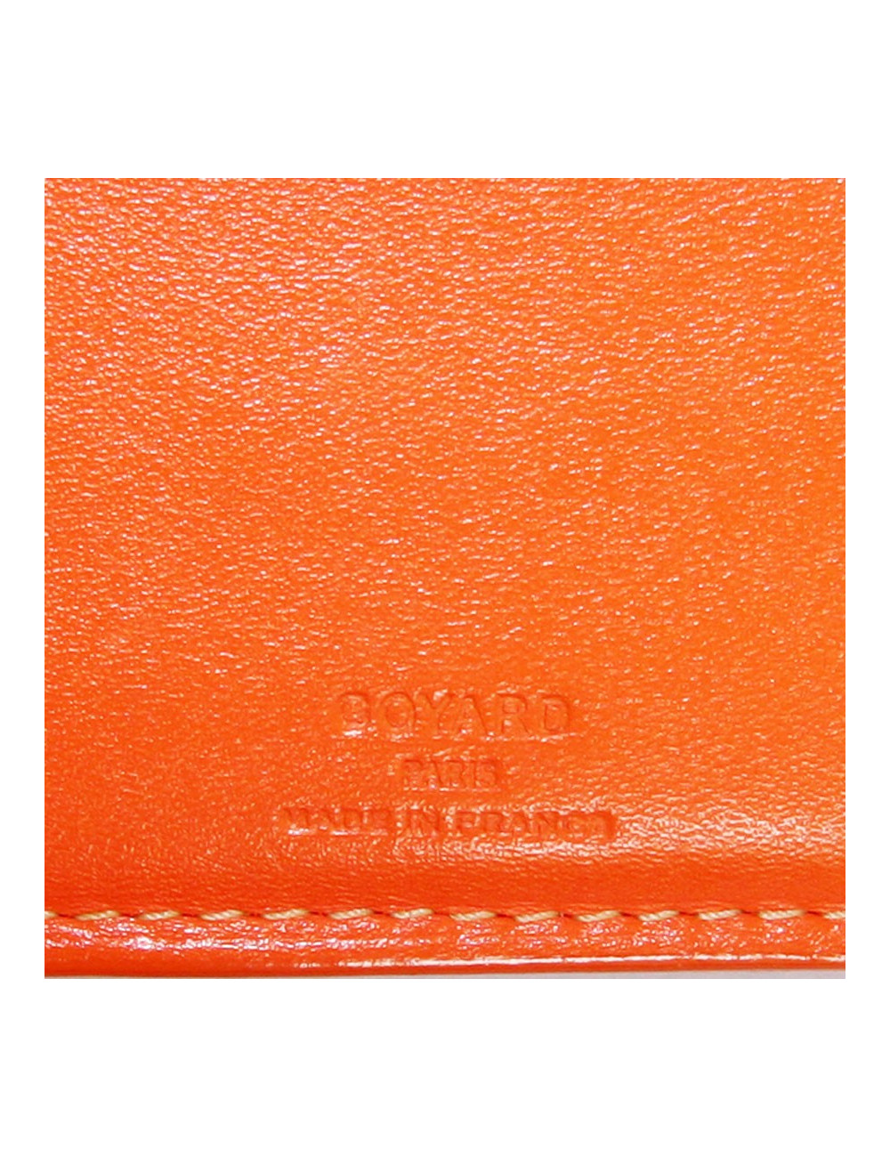 Portefeuille modèle 'Saint Florentin' GOYARD orange