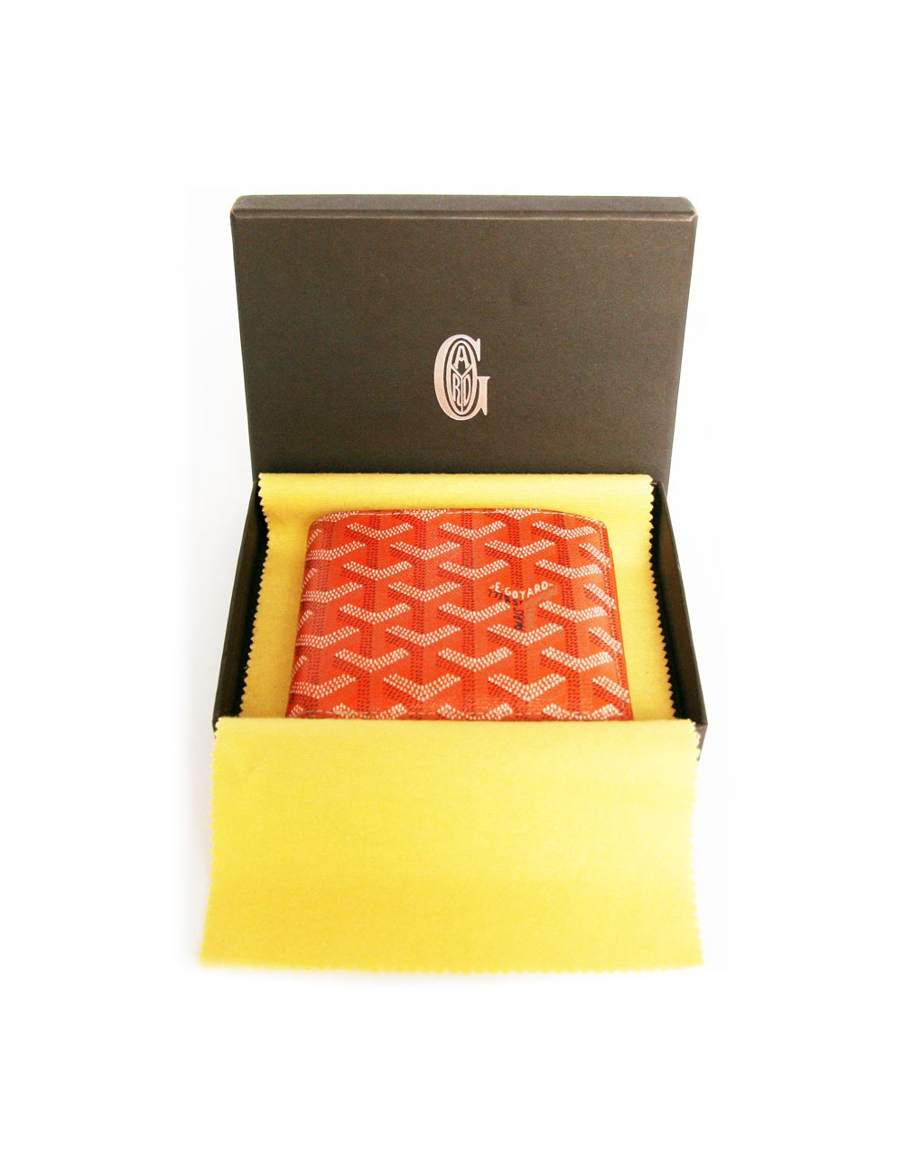 Portefeuille modèle 'Saint Florentin' GOYARD orange