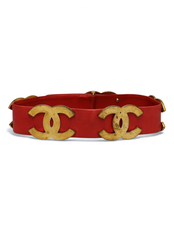 Ceinture Chanel CC Collection 1990