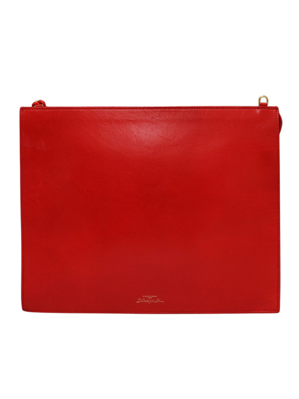 Pochette SCHIAPARELLI bouche Dali rouge 2025