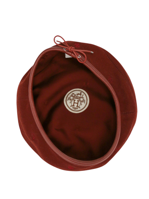Béret Hermès 100 % cachemire