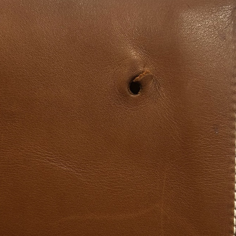 Sac Hermès Feudou Evelyne laine grise