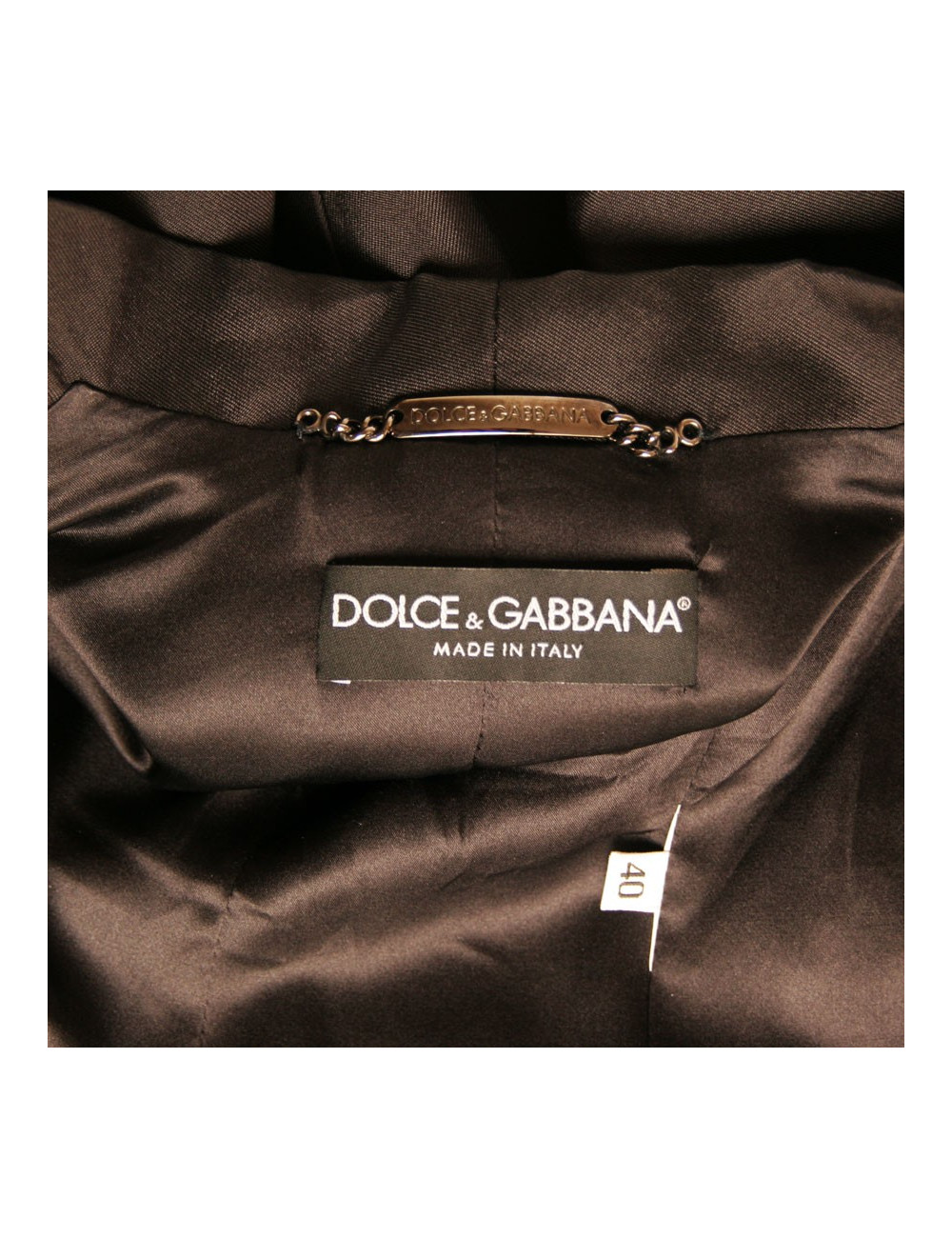 Veste longue Dolce & Gabbana T40