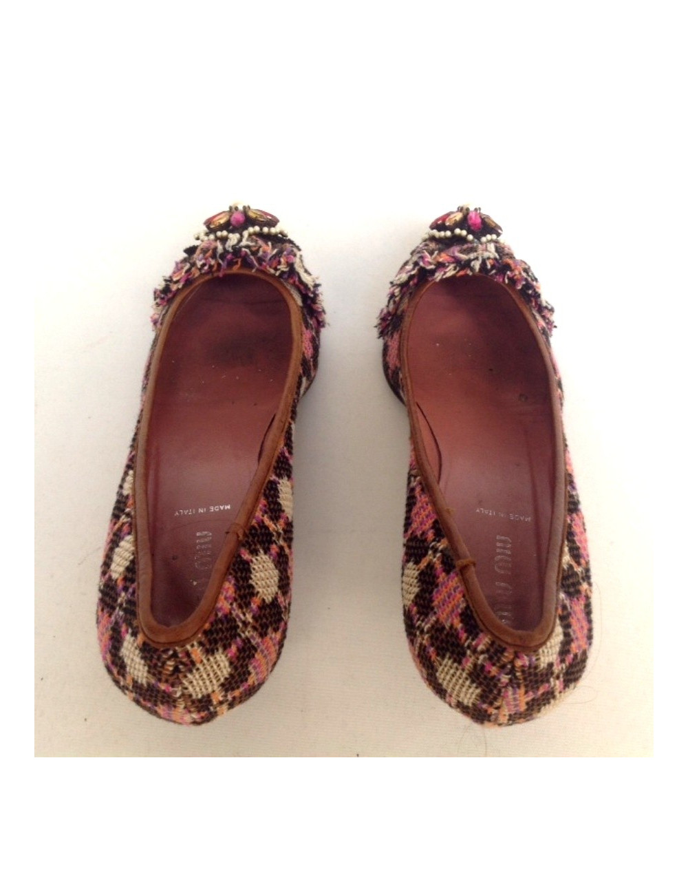 Ballerines MIU MIU T39.5 tissage