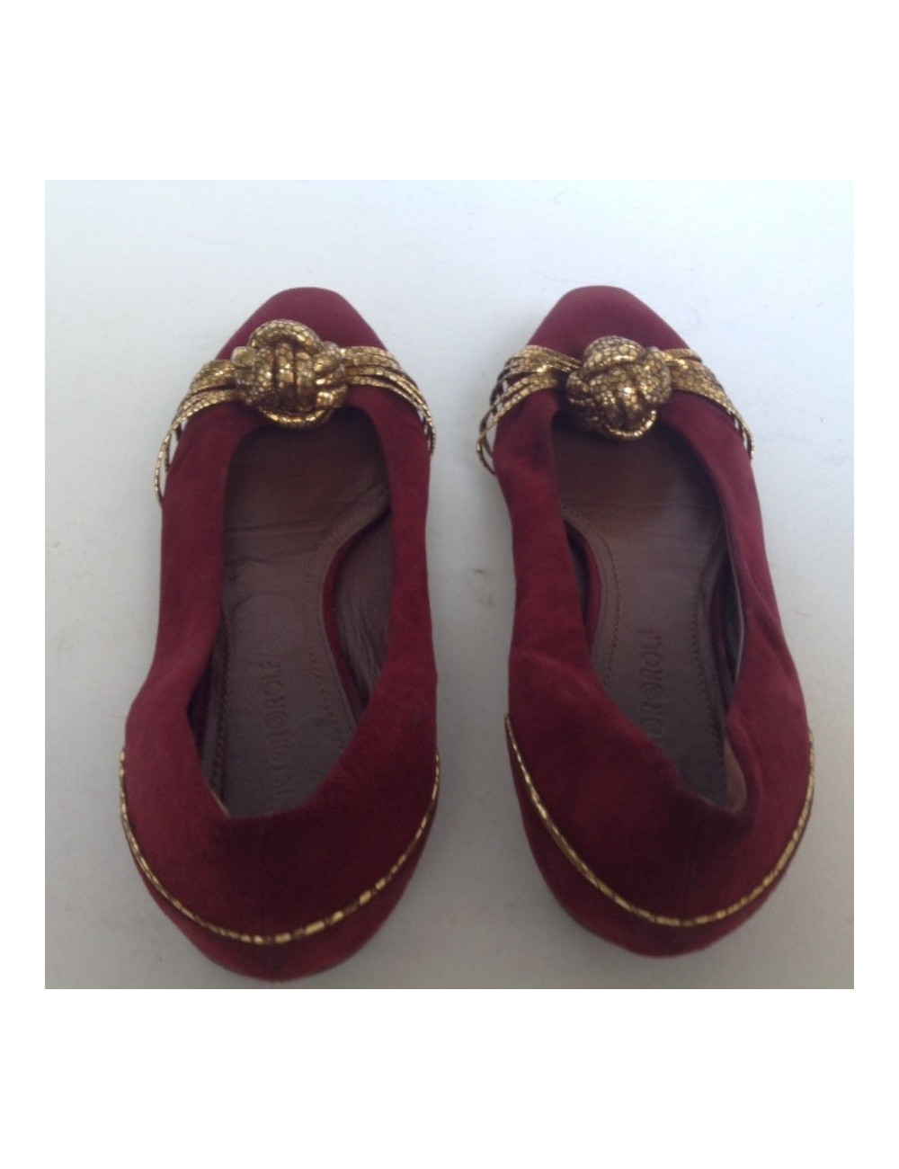 Ballerines VIKTOR&ROLF T37.5 daim