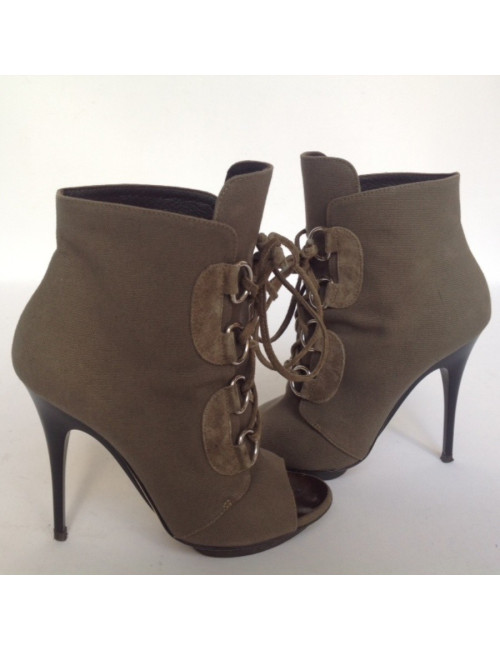 Sandales hautes GIUSEPPE ZANOTTI vert kaki T38