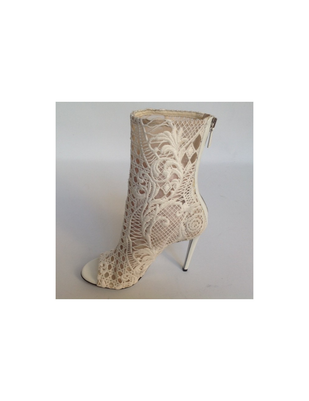 Bottines hautes  BALMAIN T39   dentelle