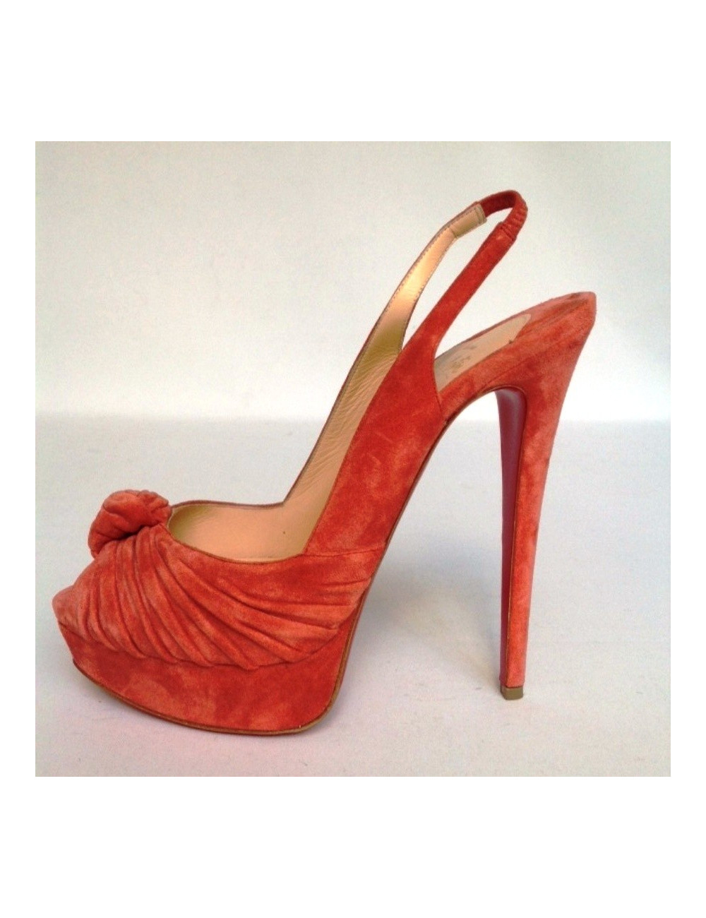 Sandales hautes CHRISTIAN LOUBOUTIN T40 'Melle Gres Zeppa'