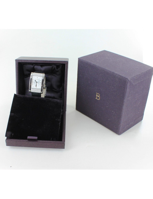 Montre "REFLET" BOUCHERON acier diamants