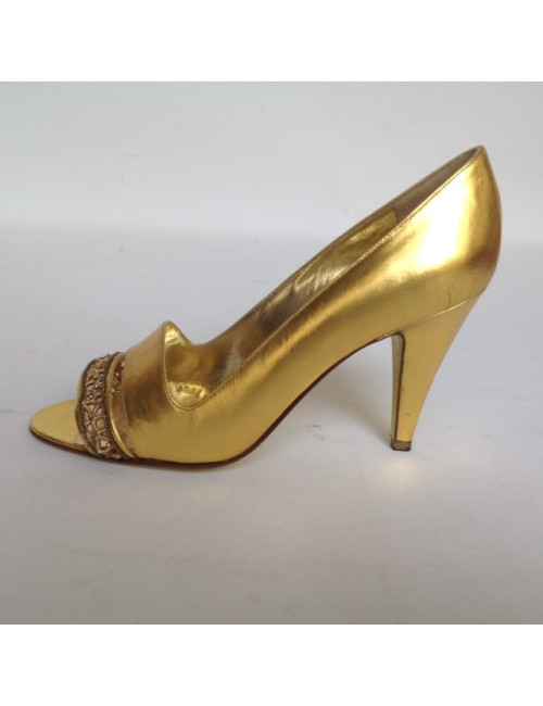 Escarpins CAOVILLA dorée T40 (8.5)