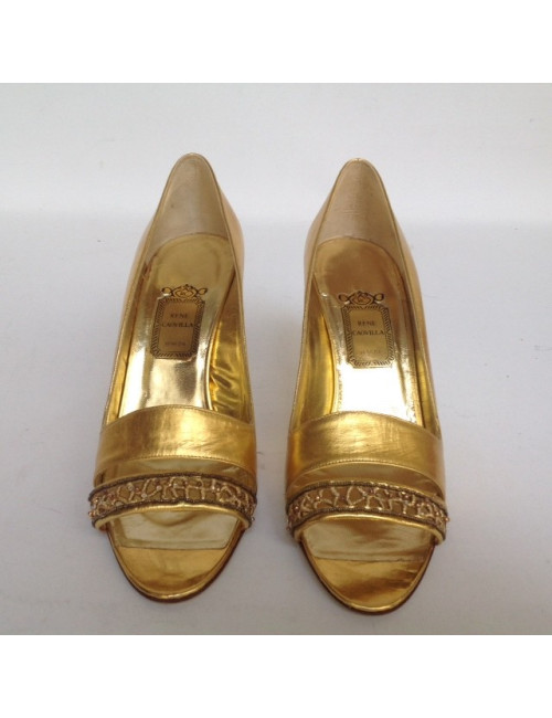 Escarpins CAOVILLA dorée T40 (8.5)