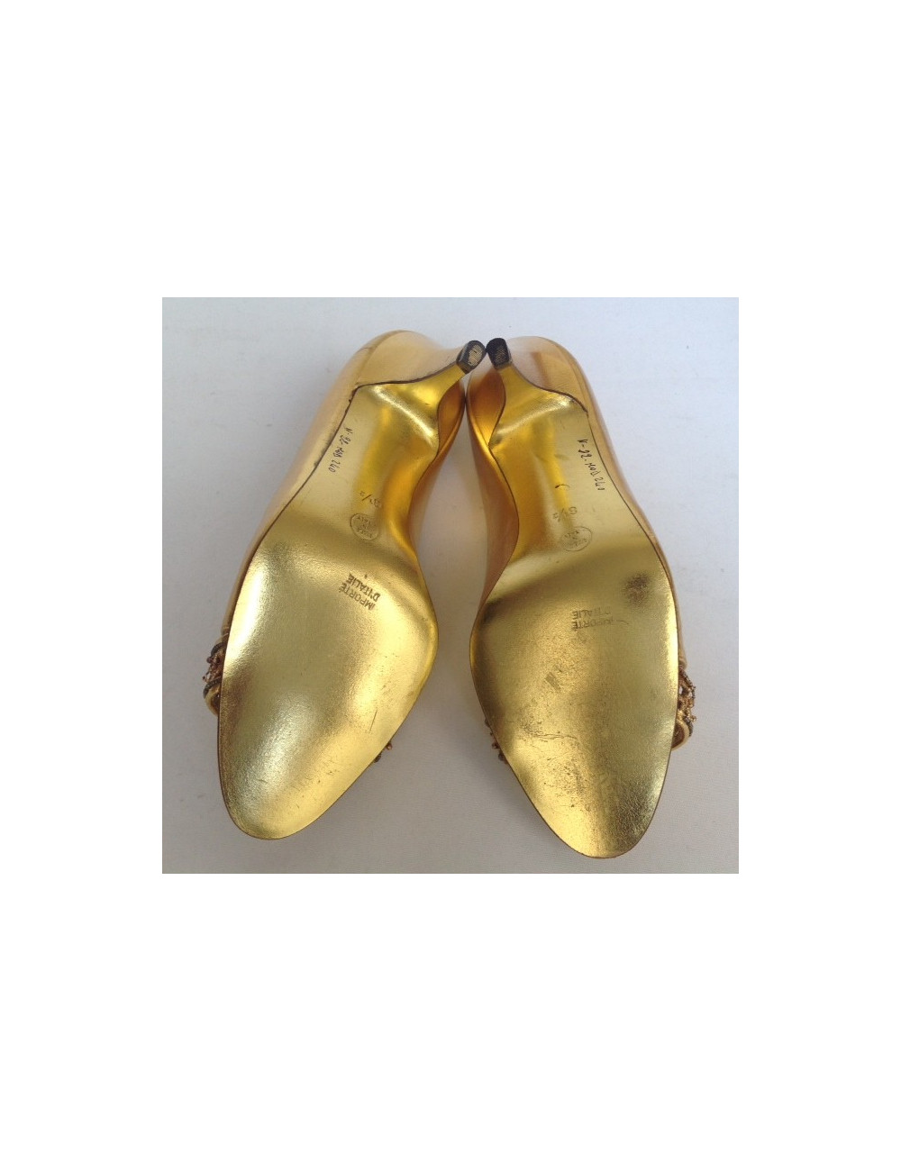 Escarpins CAOVILLA dorée T40 (8.5)