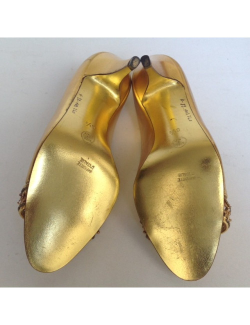 Escarpins CAOVILLA dorée T40 (8.5)