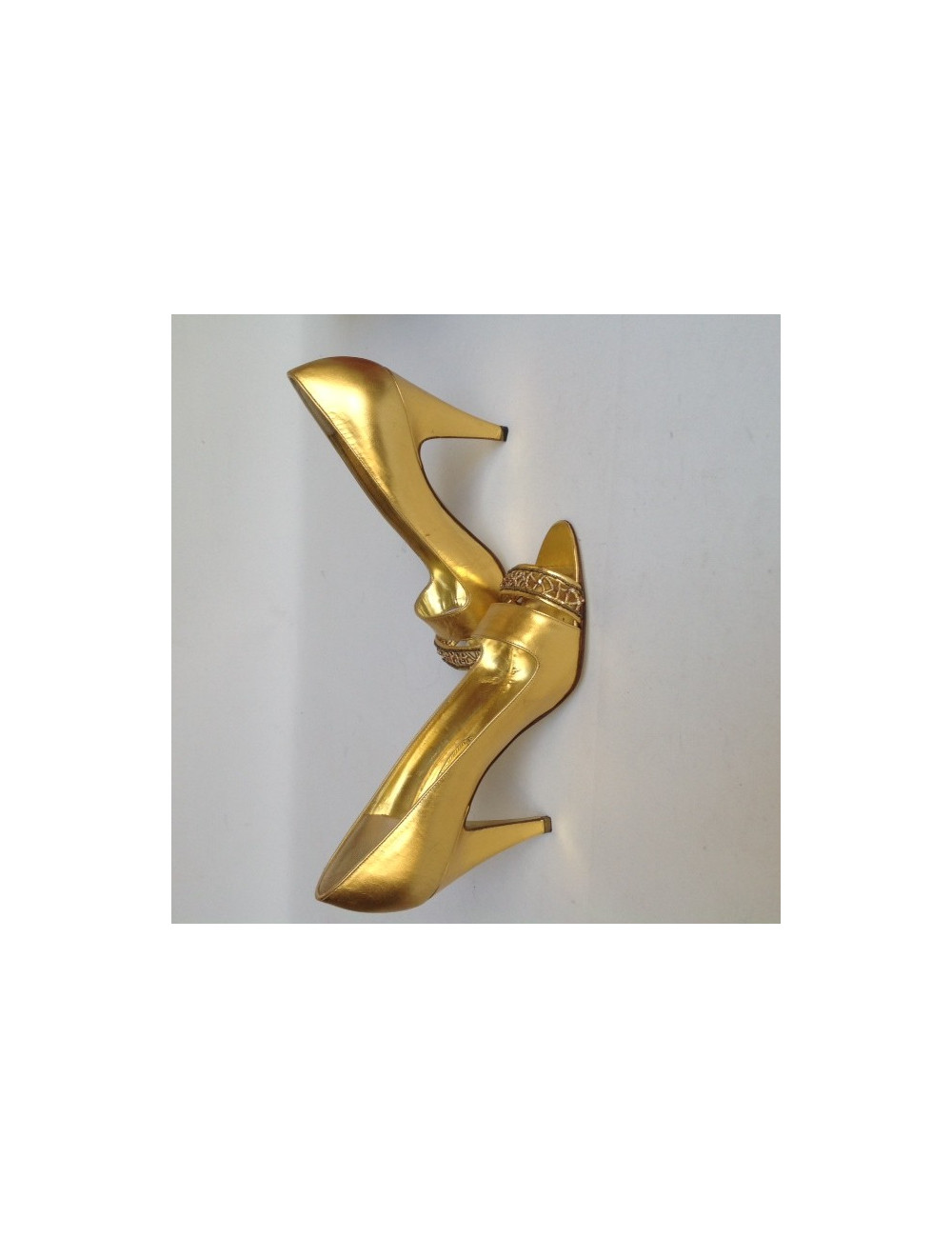 Escarpins CAOVILLA dorée T40 (8.5)