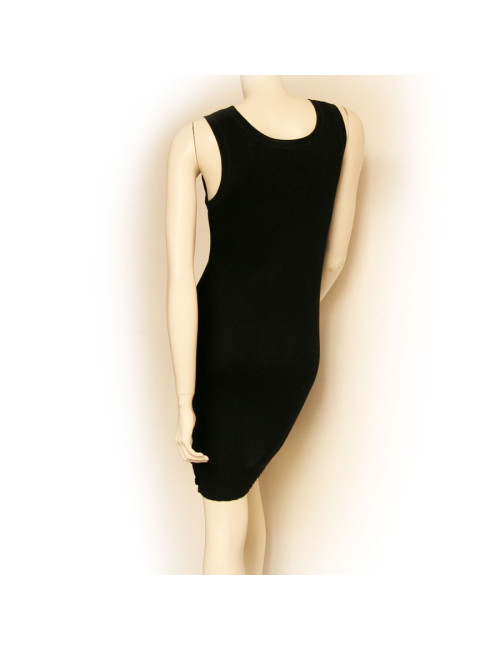 Robe CHANEL coton noir