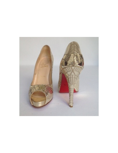 Escarpins miroir CHRISTIAN LOUBOUTIN T38