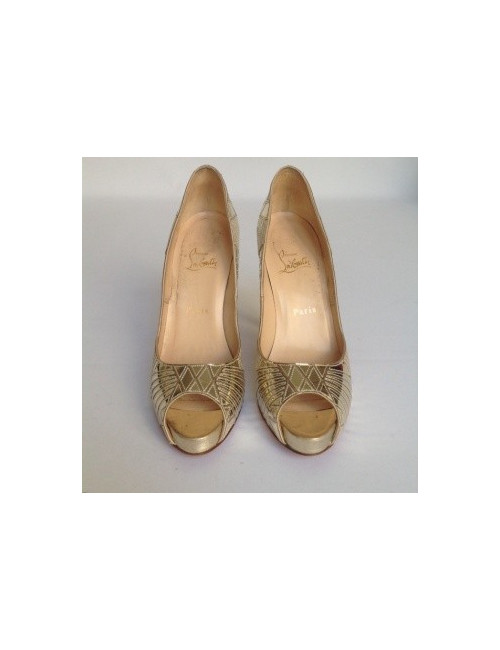 Escarpins miroir CHRISTIAN LOUBOUTIN T38