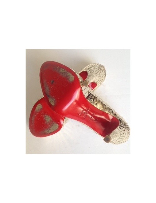 Escarpins 'Very privé Platform miroir' CHRISTIAN LOUBOUTIN T38