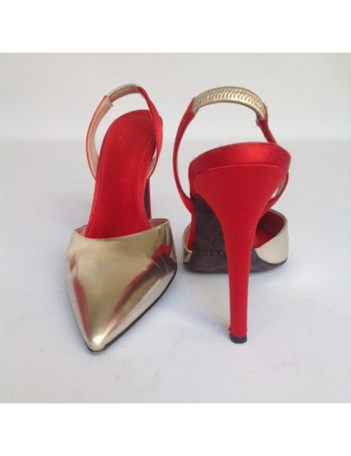 Escarpins argenté GIAMBATTISTA VALLI T38