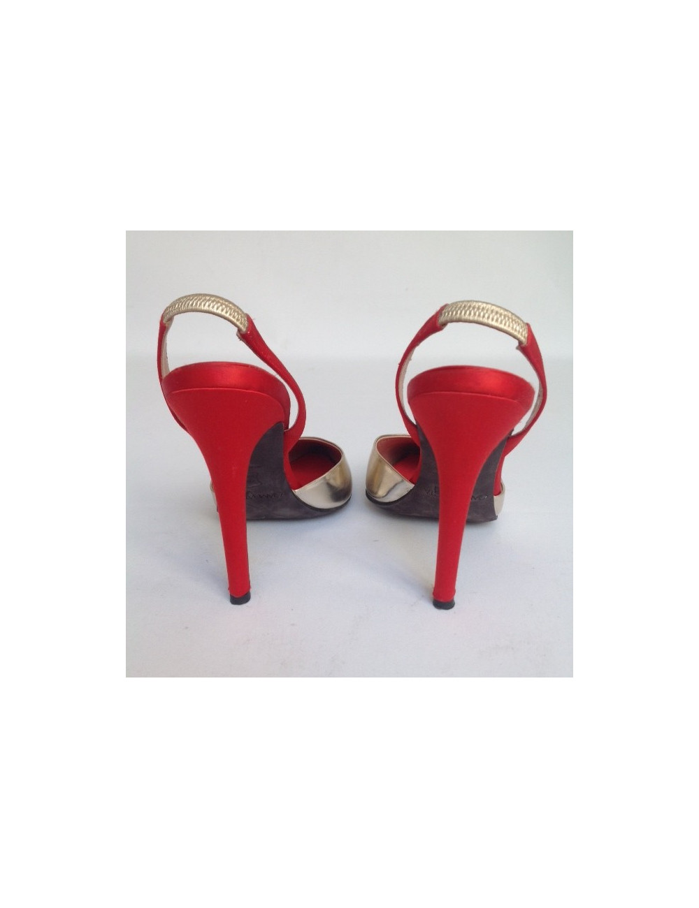 Escarpins argenté GIAMBATTISTA VALLI T38