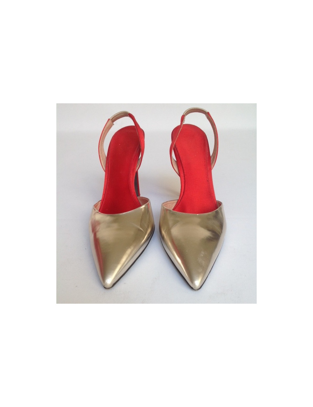 Escarpins argenté GIAMBATTISTA VALLI T38