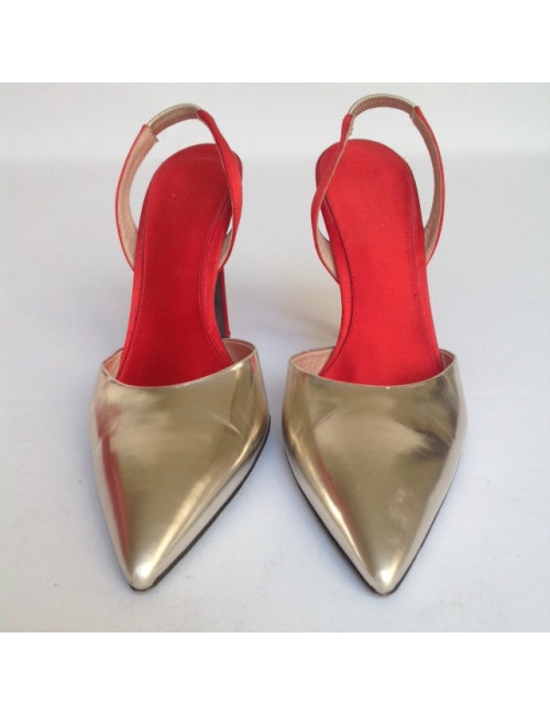 Escarpins argenté GIAMBATTISTA VALLI T38