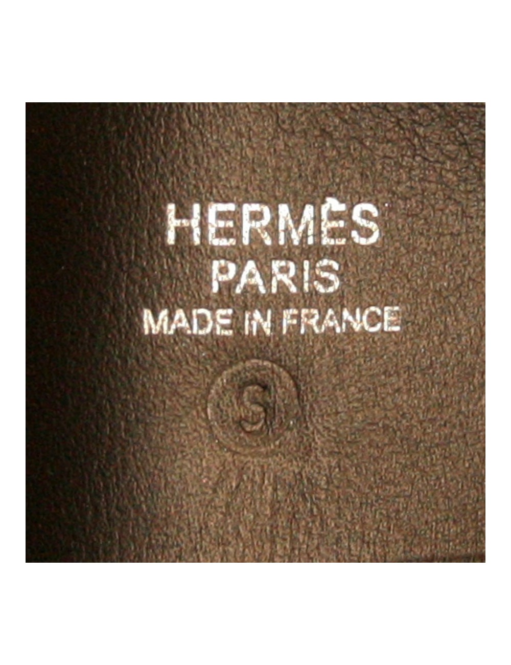 Cabas toile rouge HERMES